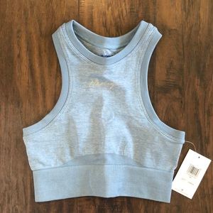 Hurley Size XS Rita Seamless Tank & Size S Rita Seamless Leggings Light Blue